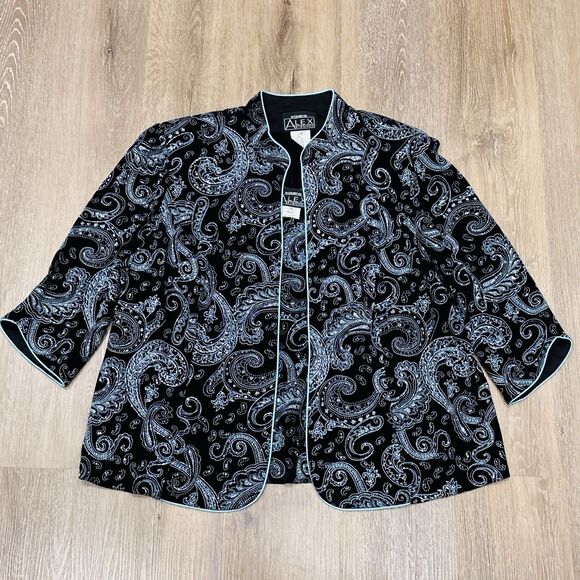 Alex Evenings Jacket Tank 2 Piece Set Size 3X - Picture 14 of 14